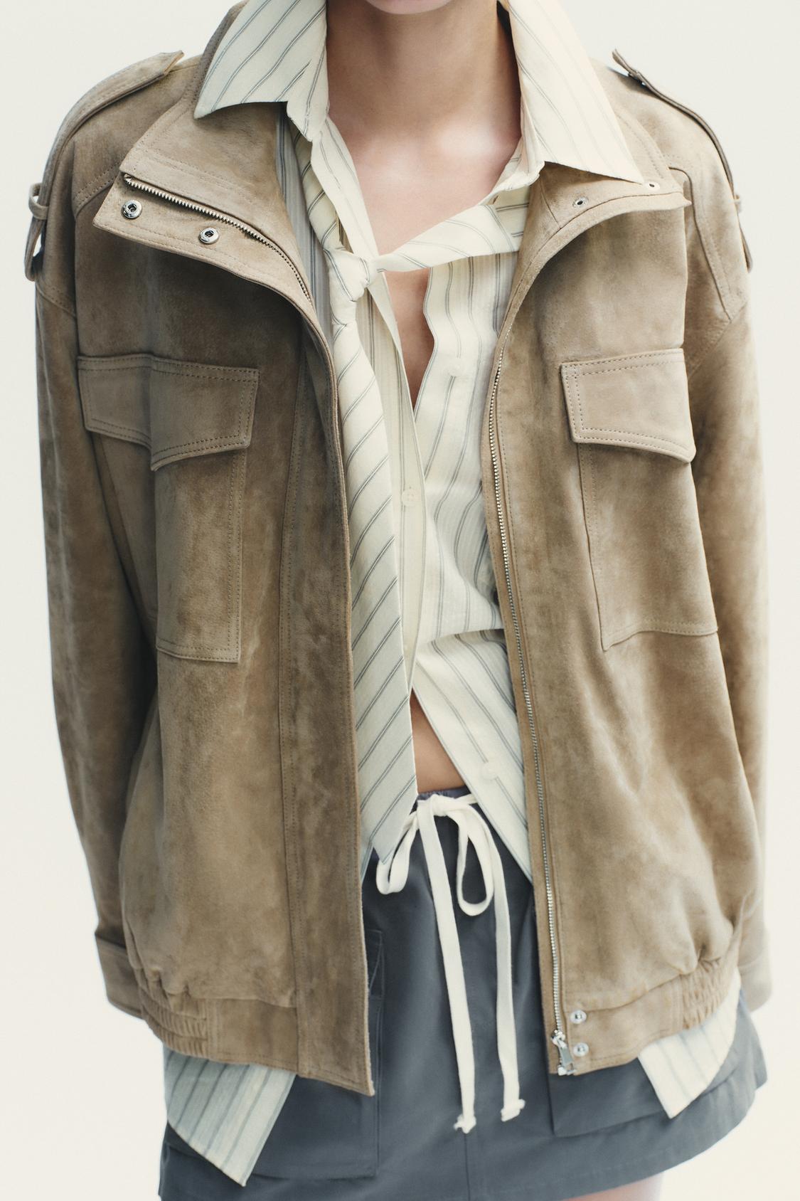 ALYAH ⎸ Meline Suede Jacket
