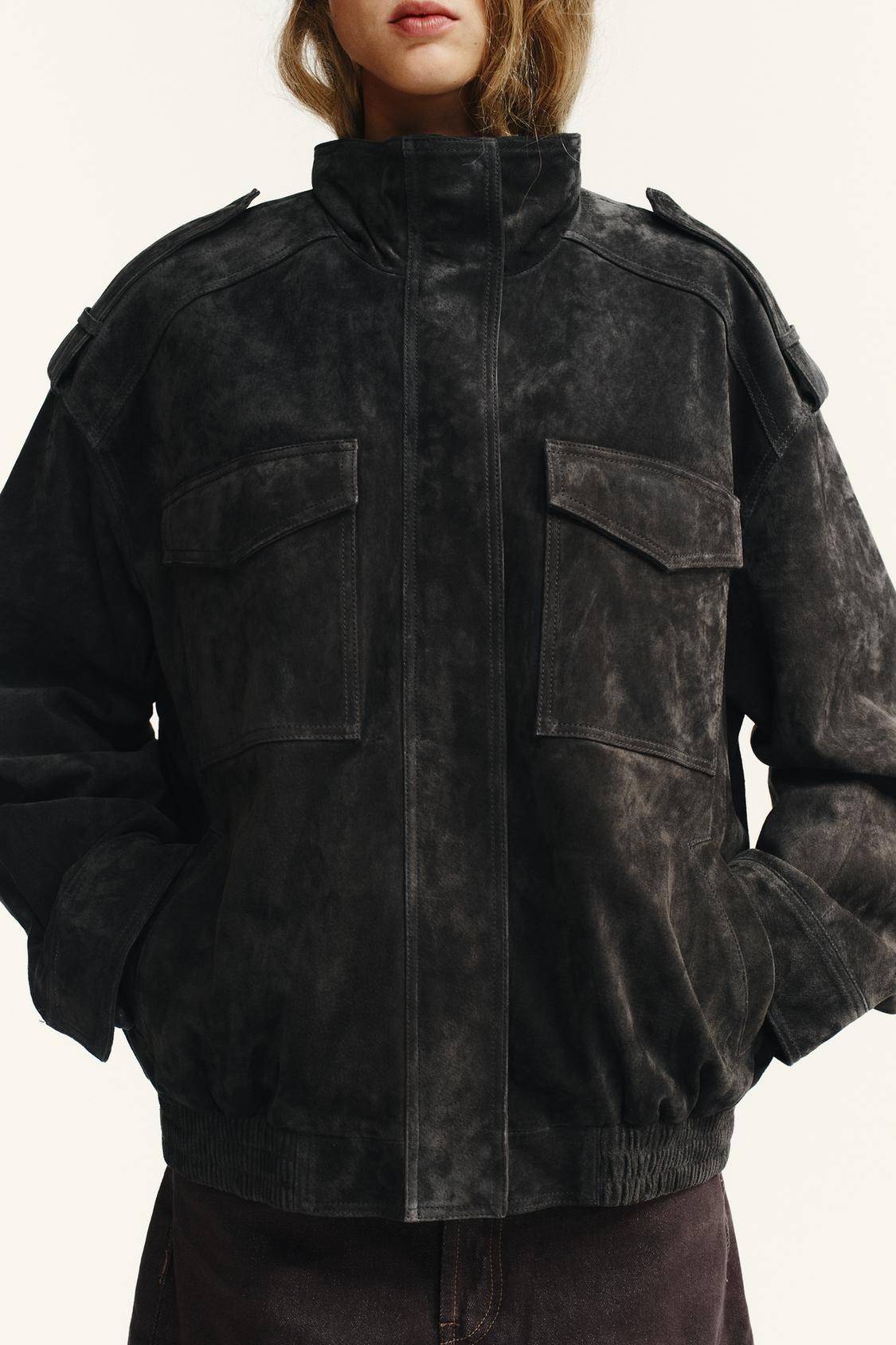 ALYAH ⎸ Meline Suede Jacket