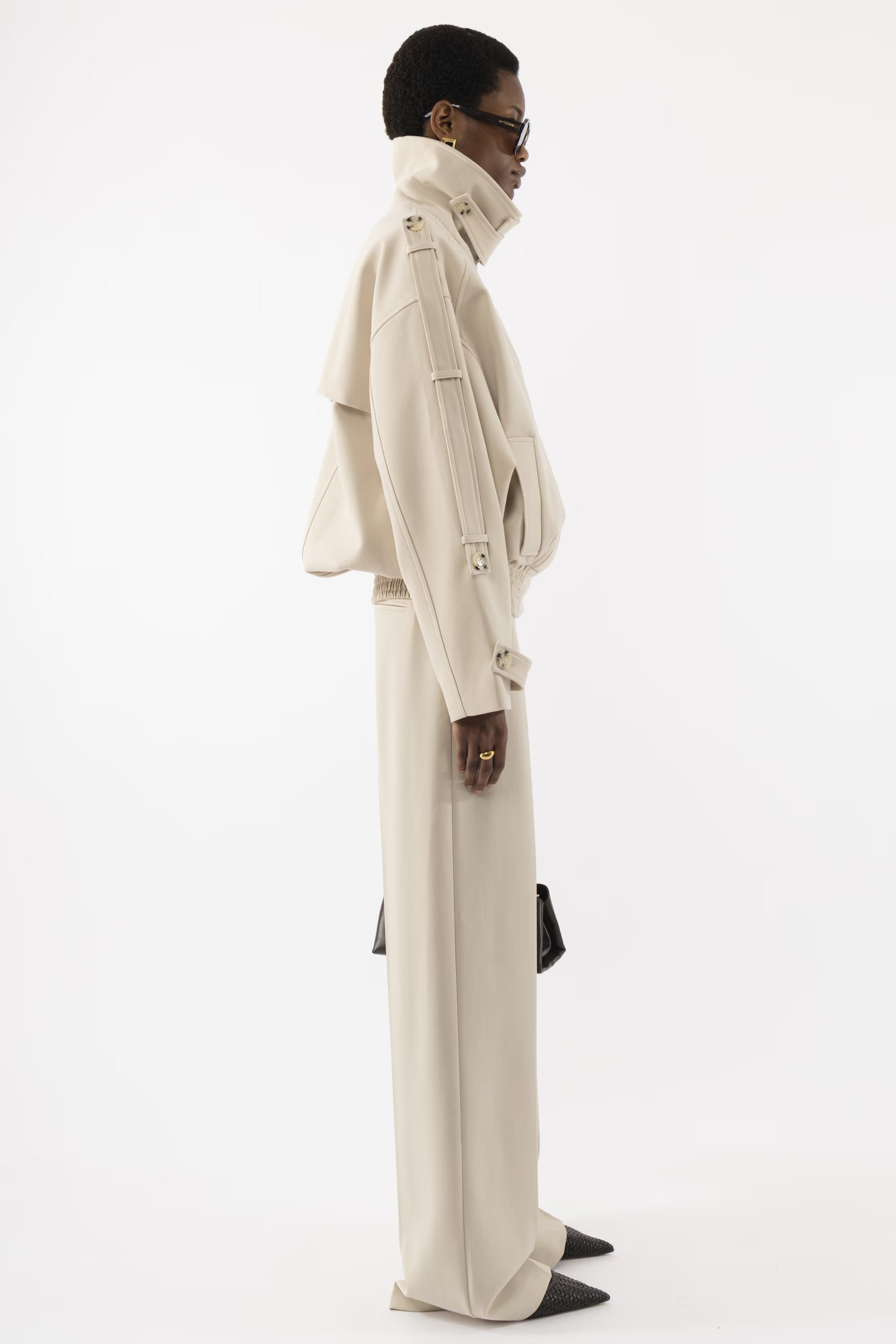 Oversized Blazer Jacket Black