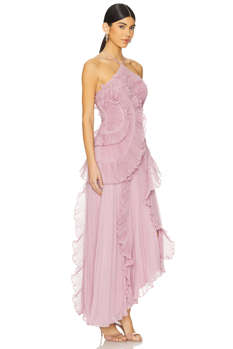The Elara Dress – Dusty Lavender