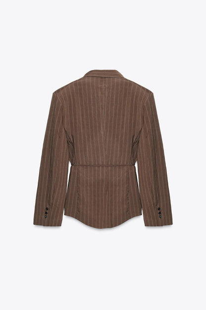 ALYAH SUIT SET BROWN