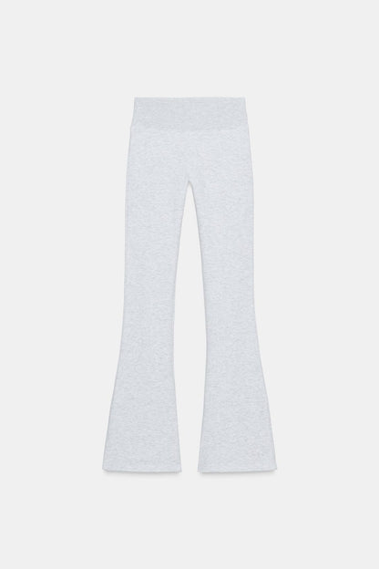 Grey Ribbed Co-ord Set
