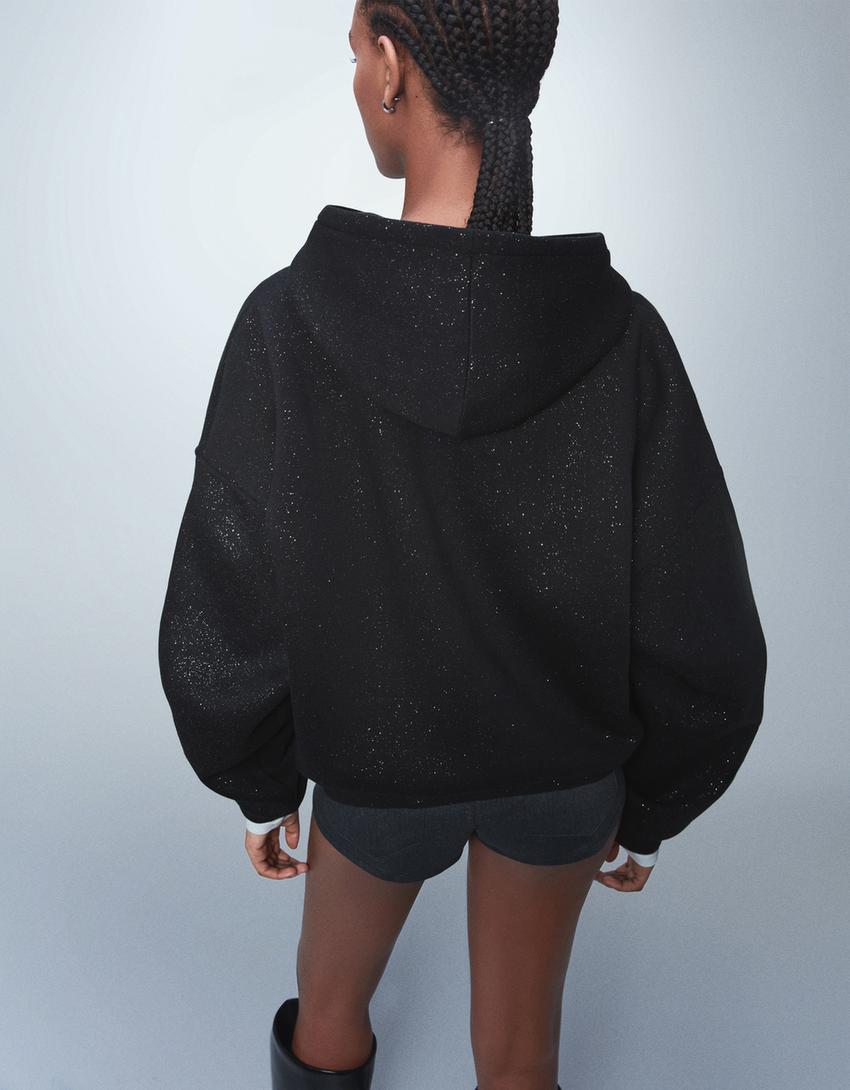 Sparkle Oversized Hoodie