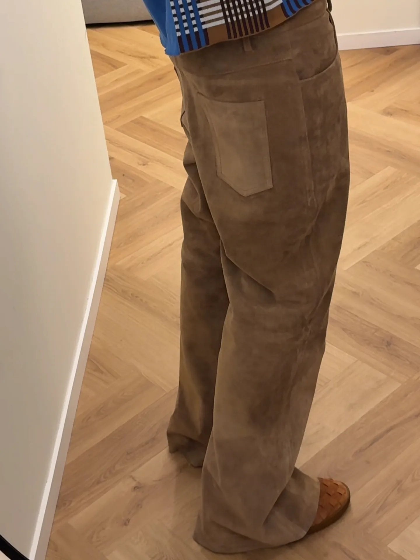 SUEDE PANTS