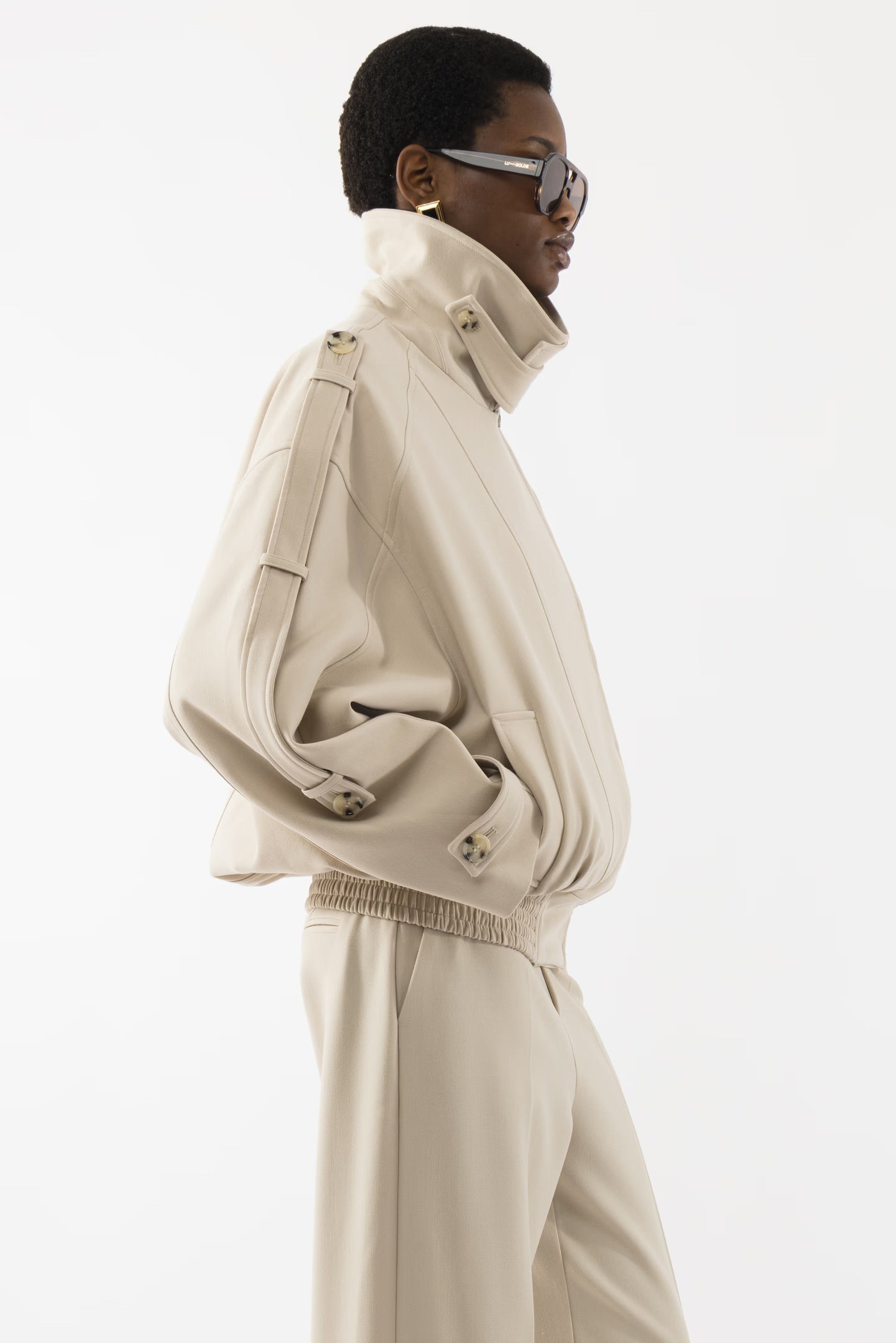 Oversized Blazer Jacket Black