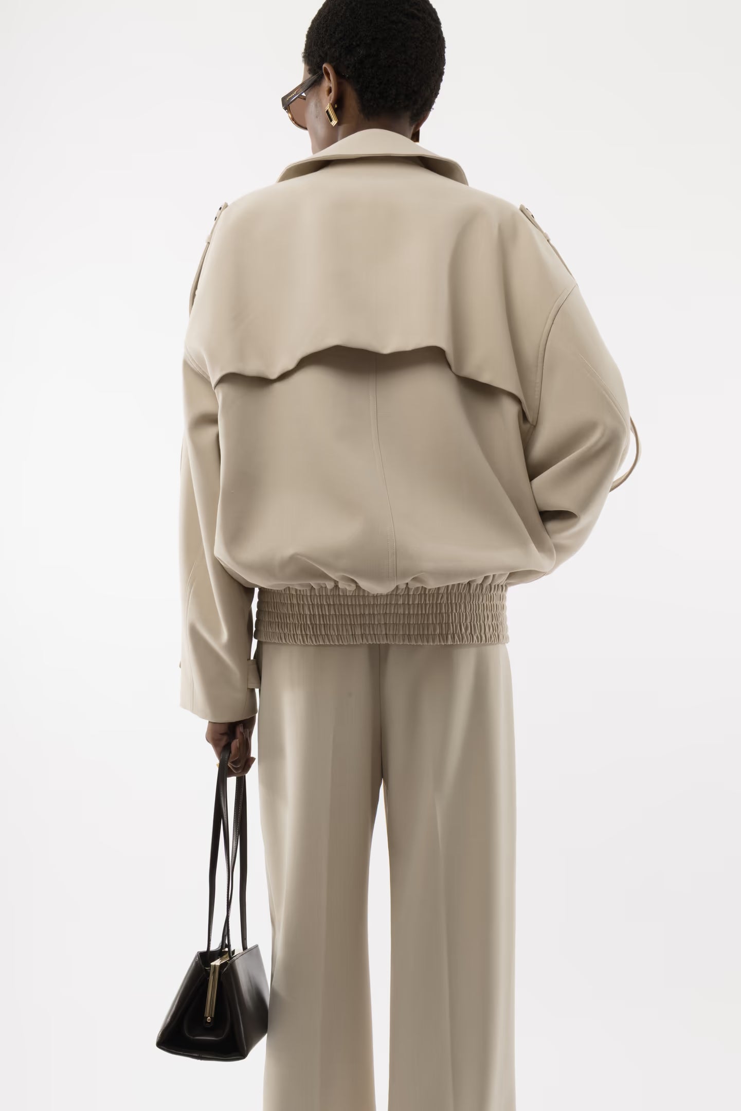 Oversized Blazer Jacket Black