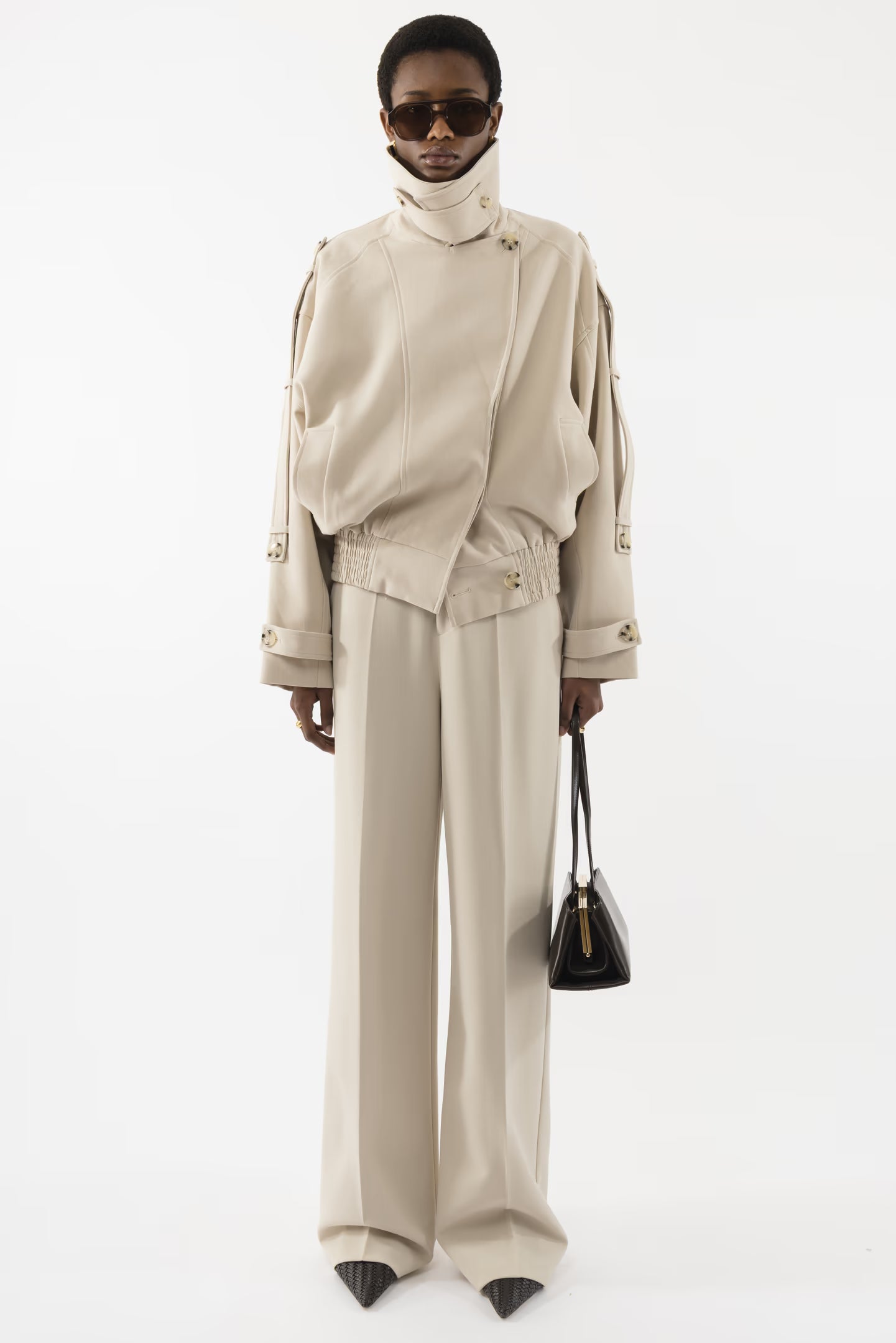 Oversized Blazer Jacket Black