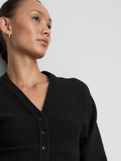 Buttoned Cardigan Sweater