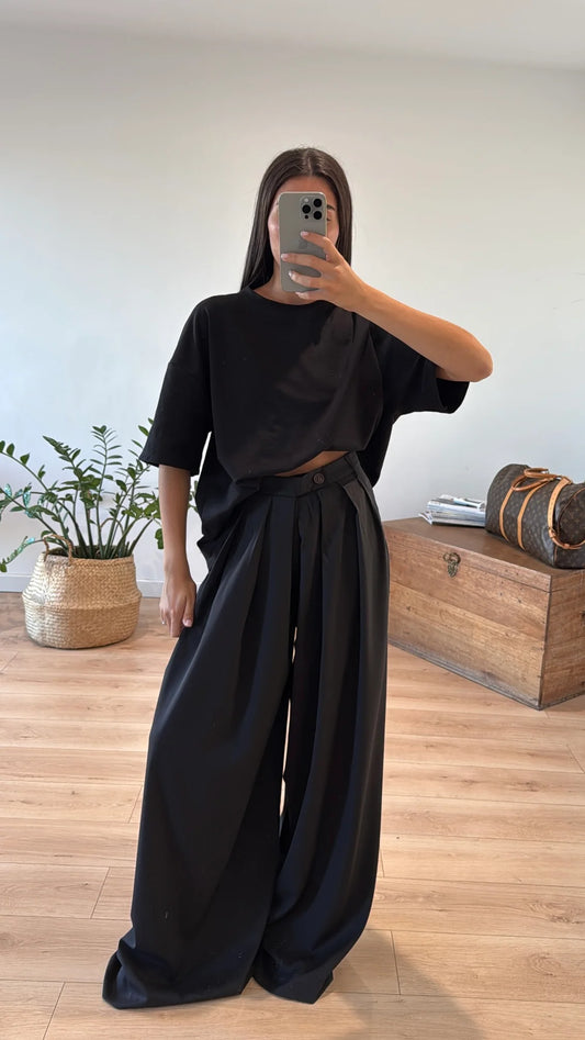 Wide Leg Trousers