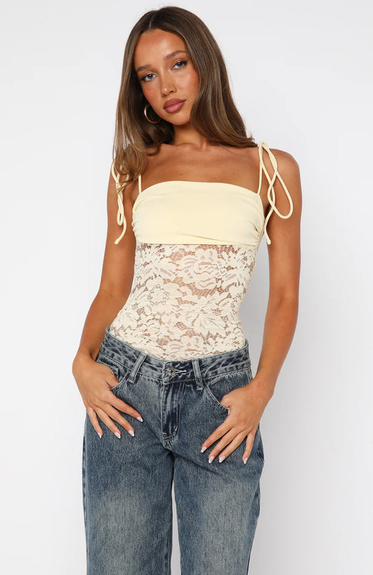 The Lila Lace Bodysuit