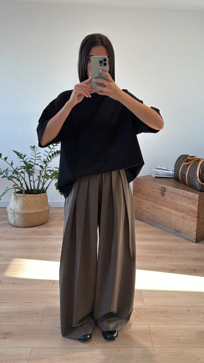 Wide Leg Trousers