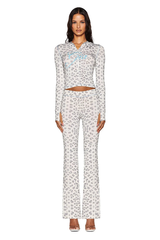 Viral Snow Leopard Set Grey/White