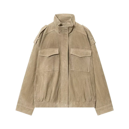 ALYAH ⎸ Meline Suede Jacket