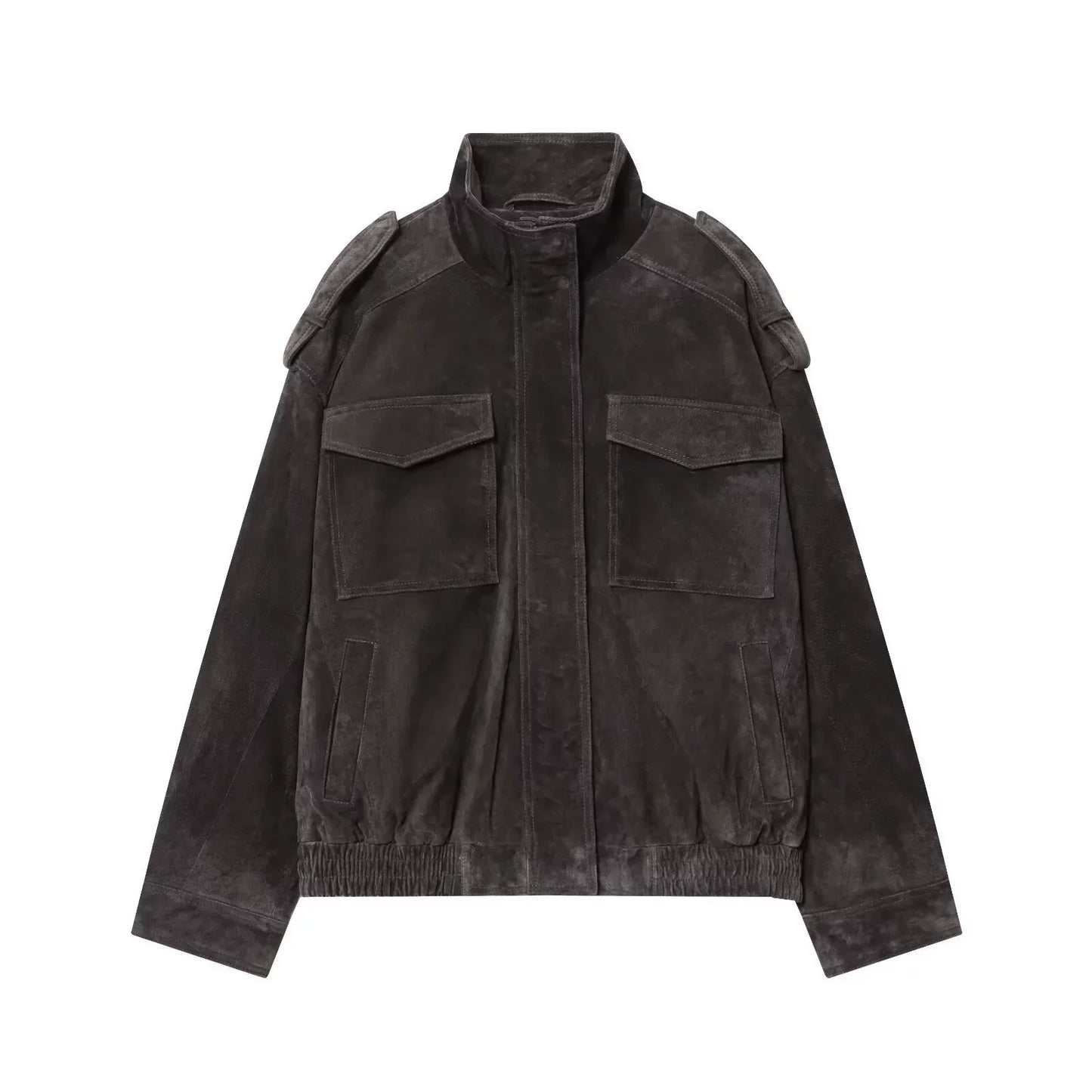 ALYAH ⎸ Meline Suede Jacket