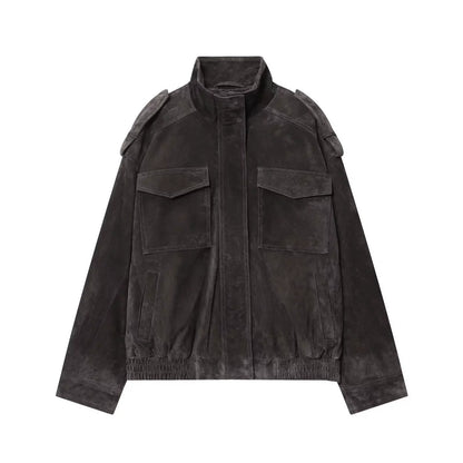 ALYAH ⎸ Meline Suede Jacket