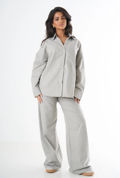 ALYAH™ ⎹ STRIPED CO-ORD SET