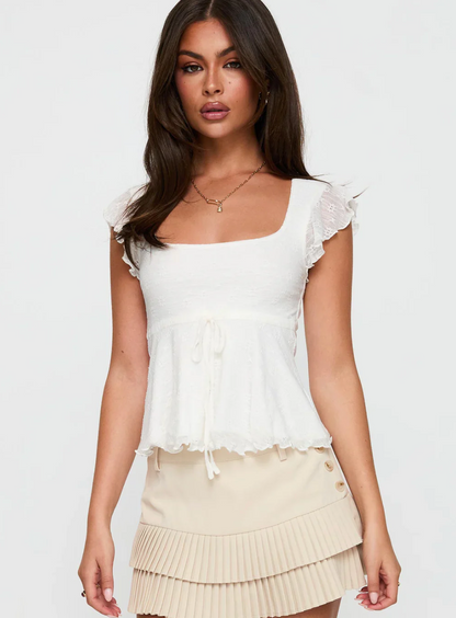 ALYAH ⎹ Deugh Frill Top